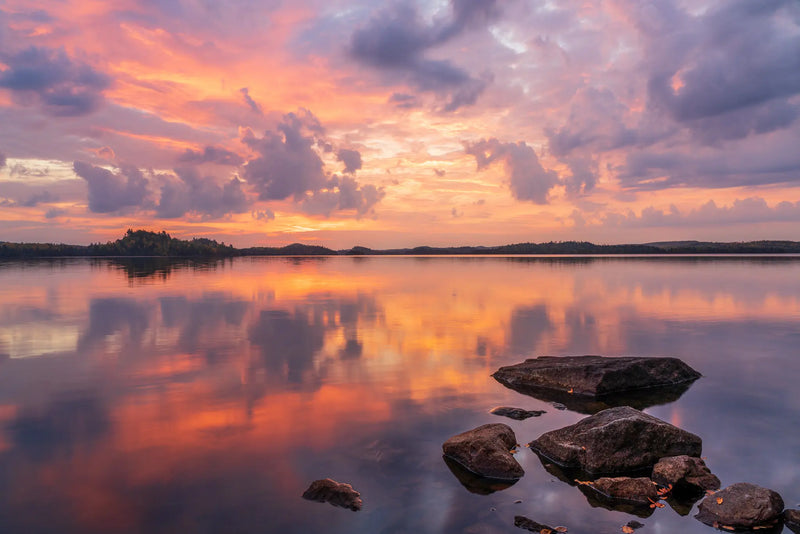 One of over a 1,000 lakes in the boundary waters