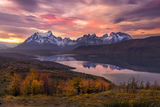 Torres del Paine National Park during Autumn